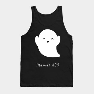 Halloween T-Shirt - Cute Halloween Ghost Tee  - "Mamas BOO!" Tank Top